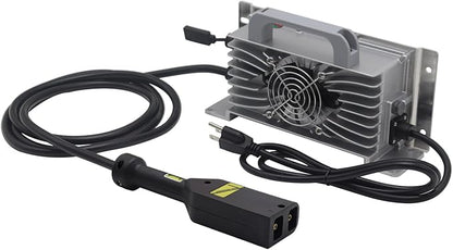 20 AMP Battery Charger Replacement for 36 Volt EZGO EZ-GO TXT Golf Cart, Waterproof IP68 with D-Plug/Powerwise Style Plug