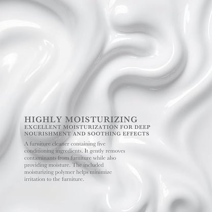 All-in-One Leather Cleaner and Conditioner for Luxury Handbags Sofas Wallets High-End Care for Fine Leather Cream Lotion Type Made in Korea