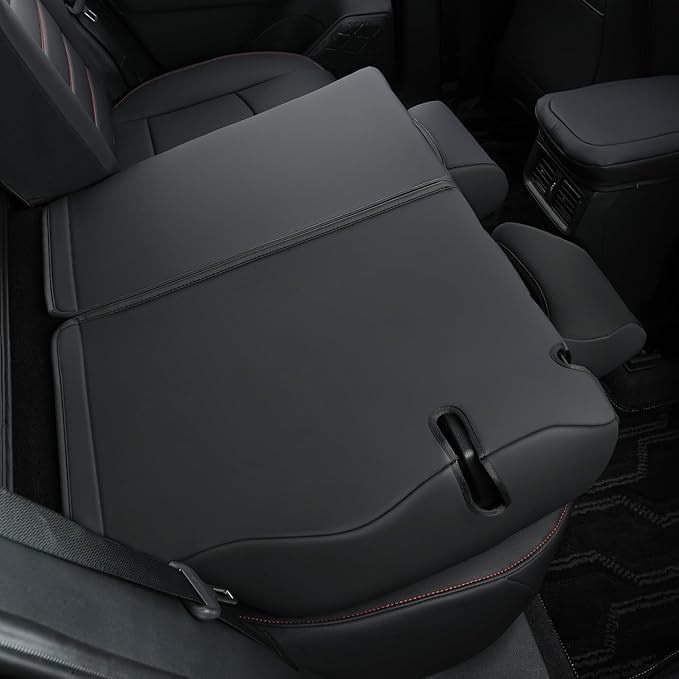 RISINGSTAR Rav4 Hybrid Seat Covers, fit 2019-2025 Toyota Rav4 Hybrid LE,XLE,Woodland Edition,XLE Premium,Limited, Not for XSE/SE/Plug-in(Black&Red)