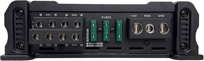Orion Cobalt Series CBA3500 4 High Efficiency 4-Channel Class A/B Amplifier for Car Audio Stereo - 3500W High Output, 2/4 Ohm Stable, Adjustable Low/High Pass, Bass Boost, MOSFET Power Supply