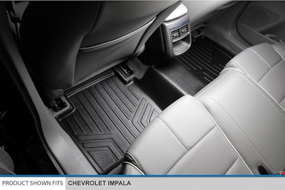 SMARTLINER Custom Fit Floor Mats 2 Row Liner Set for 2014-2020 Chevrolet Impala
