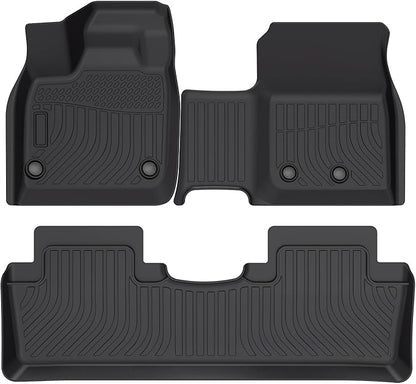 Floor Mats for Nissan Ariya 2023 2024 2025 2026, All Weather Floor Mat for Ariya Accessories TPE Car Floor Mats Heavy Duty Carpet Protection