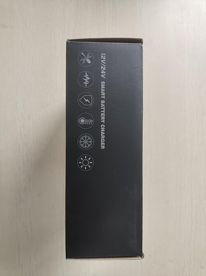 Haisito: 20A 12V/24V Smart Battery Charger –Automatic Maintainer, Trickle Charger & Desulfator with Overcharge Protection & Temperature Compensation – for Lead-Acid,LiFePO4 & Lithium Batteries