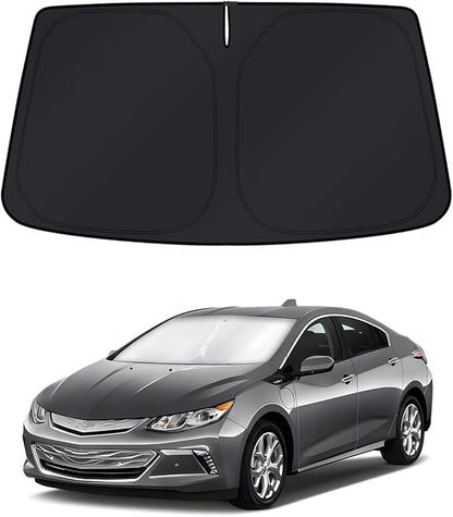 KUST Windshield Sun Shade for Chevy Volt 2016–2019 Window Shade Sun Visor Cover Foldable Blocks UV Rays Keep Your Car Cooler