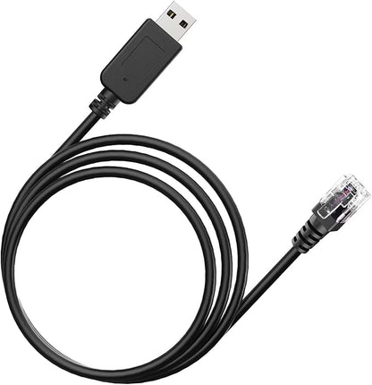 Radar Detector Cord, USB to RJ11 Cable,RJ11 Plug Power Cable,for Escort Uniden Radenso XP Beltronics Cobr Whistler Radar Detector,Replacement Power Cable for Radar Detectors (RJ11-9.84ft)