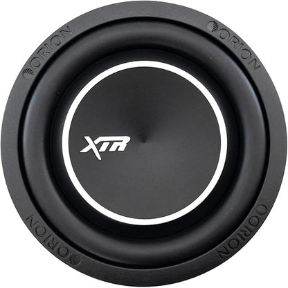 Orion XTR Series XTR8SWD2 Free Air Slim Shallow Mount 8” Car Subwoofer, 1200W Max Power, 300W RMS, Dual 2 Ohm, UV Coated Cone, NBR Surround – OEM Sub Replacement Compact for Lexus, BMW, Nissan, & More