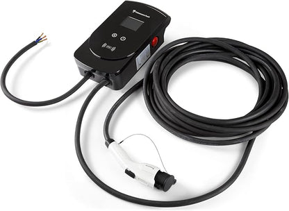 PRIMECOM 80 Amp 22KW 220Volt Level-2 18ft to 50ft Cord Lengths 20X Fast Smart Electric Vehicle EV Charging Station Ford Transit F-150 Lightning Lucid Air Polestar TeslaXS Taycan (40 Feet)