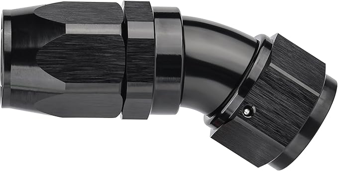 EVIL ENERGY 12AN 30 Degree One Piece Full Flow Hose End Fitting Swivel For CPE Braided Hose