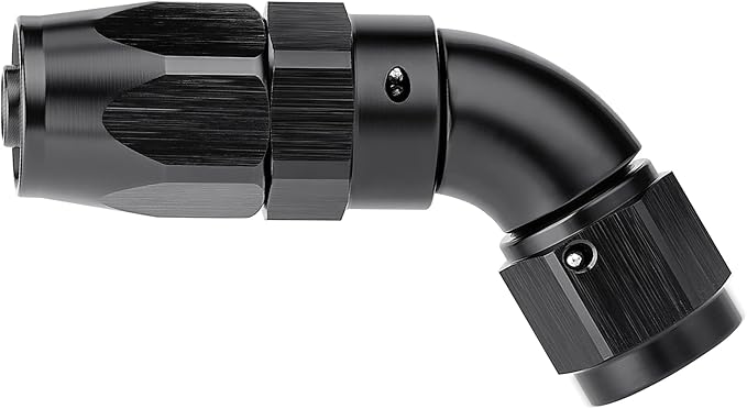 EVIL ENERGY 6AN 60 Degree One Piece Full Flow Hose End Fitting Swivel For CPE Braided Hose