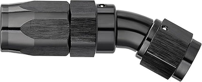 EVIL ENERGY 4AN 30 Degree One Piece Full Flow Hose End Fitting Swivel For CPE Braided Hose