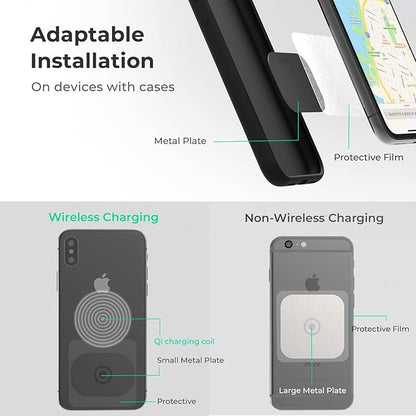 iOttie iTap 2 Magnetic CD Slot Car Mount Holder, Cradle for Samsung Galaxy S22, Google Pixel 7, Motorola Moto G, OnePlus 10, Sony Xperia & Other Android Smartphones, Black