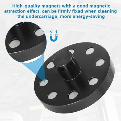 O-Ring Chassis Cleaner Flusher Kit,360° Spinning Nozzle, Undercarriage Cleaner with Quick Coupling, Efficient Wheel Arches/Undercarriage Cleaner Powerful Cleaning in Hidden Areas for All Car (2pc)