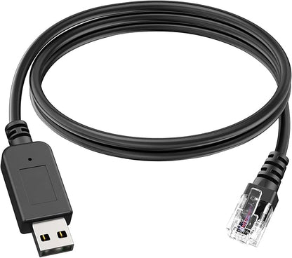 Radar Detector Cable, USB to RJ11 Plug,Replacement Radar Detectors Power Cable for Escort MAX 360 Unide R1 R3 R4 DFR8 DFR9 Passport 9500i Radenso XP Beltronics STI Radar Detector(RJ11-3.3ft)
