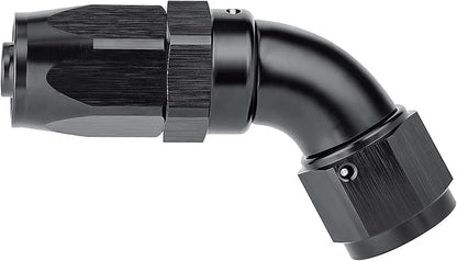 EVIL ENERGY 8AN 60 Degree One Piece Full Flow Hose End Fitting Swivel For CPE Braided Hose