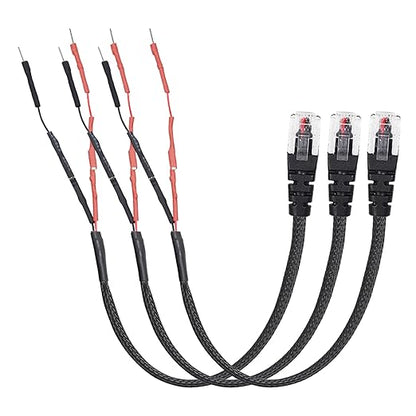 3PCS RJ11 Replacement Mirror Wire Power Cord for Uniden Radar Detectors，Fits R4 R3 R1 R7 R8 Model(3005201U)