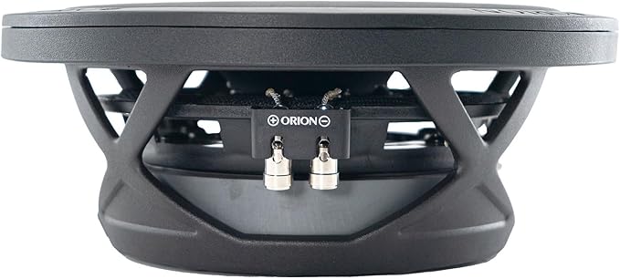 Orion XTR Series XTR8SWD4 Free Air Slim Shallow Mount 8” Car Subwoofer, 1200W Max Power, 300W RMS, Dual 4 Ohm, UV Coated Cone, NBR Surround – OEM Sub Replacement Compact for Lexus, BMW, Nissan, & More