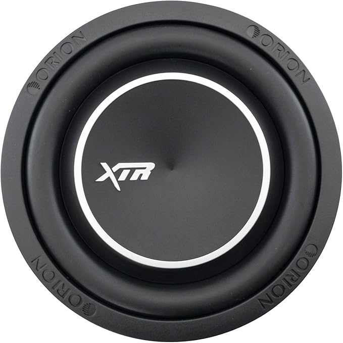 ORION XTR Series XTR12SWD4 Shallow Mount 12” Car Subwoofer, 2000W Max Power, 500W RMS, Dual 4 Ohm, UV Coated Cone, NBR Surround – Compact Slim Subwoofer for Clean Bass in Tight Car Audio Installs