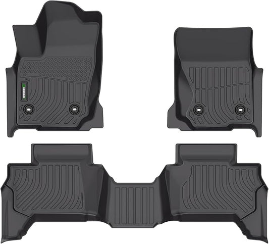ANBINGO®Floor Mats Fit for Toyota 4Runner (5&7 Seats) 2025 All Weather Mats for Toyota 4Runner TPE Car Mat Rugs for 2025 4Runner Rubber Trunk Carpet for 2025 4Runner Automotive Accessories
