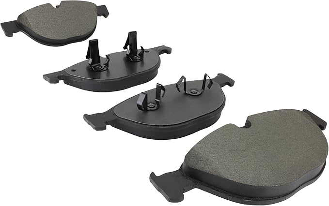 Premium Semi-Metallic Front Brake Pads (1001-1448M) Compatible with 2010-2019 Jaguar (XF/XFR/XFR-S/XJ/XJR/XJR575/XK/XKR/XKR-S)