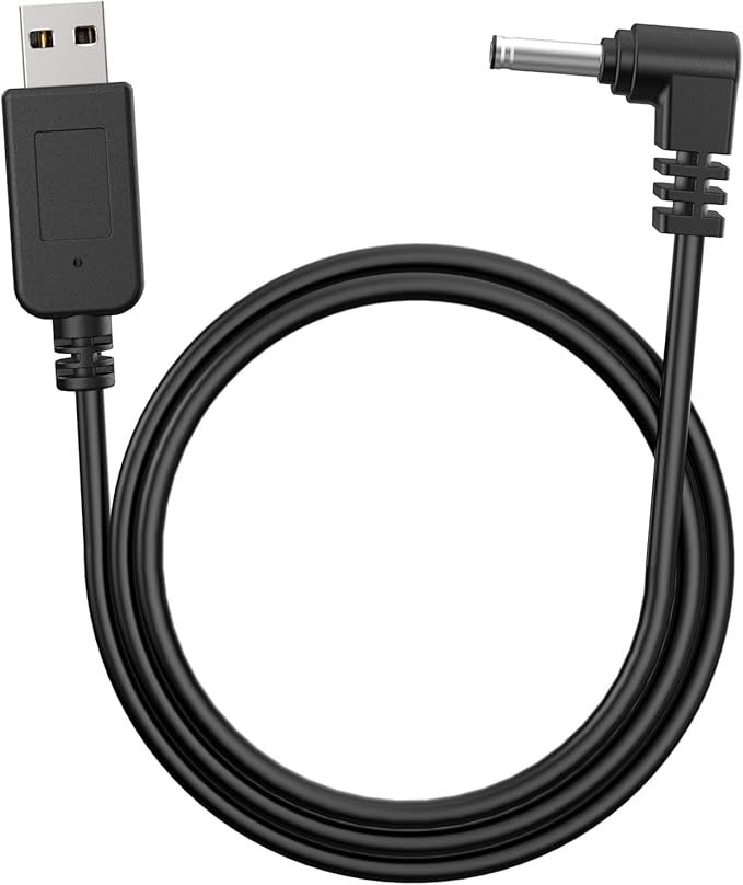 Radar Detector Cable, USB to DC3.5 Plug Cable,for Cobra Whistler Escort Valentine One Uniden Beltronics Radar Detector,Replacement Power Cable for Radar Detectors (DC3.5-6.56ft)