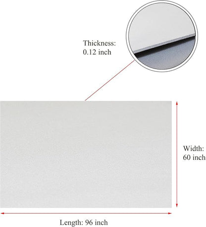 Suede Headliner Fabric with Foam Backing - Black Suede Headliner Material for Car/Truck/SUV/RV Roof, Home Repair/DIY Headliner Material Automotive Headliner Fabric (Beige, 96"×60“)