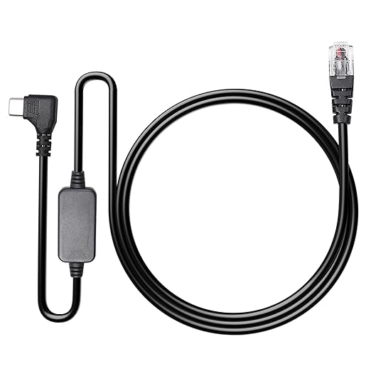 USB-C to RJ11 Plug Cable,Radar Detector Cable for Uniden R1 R3 R7 Escort MAX360 MAX 360c IX IXc Beltronics Cobra Passport 9500i Radenso XP etc(4.92FT)