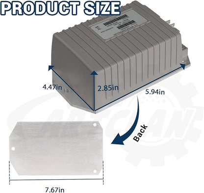 48V 250A Club Car DC Motor Controller, Golf Cart DC Motor Controller Speed Controller Suitable for Club Car Precedent/DS Golf Carts