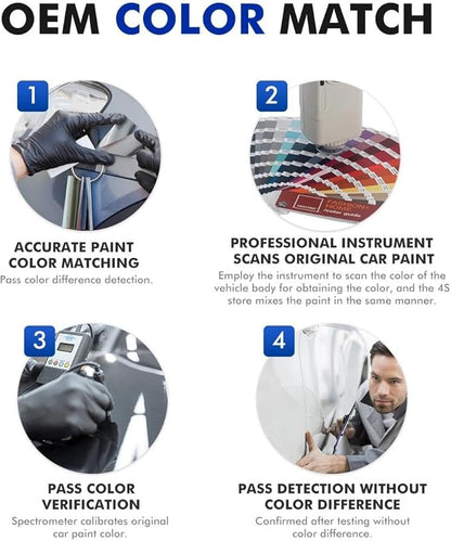 Hampton Gray (NT2) Touch Up Paint Compatible with Hyundai, DIY Car Paint Scratch Repair, Automotive Paints, Quick & Easy Fix Scratch Repair for Santa Cruz/Santa Fe/Sonata