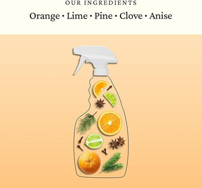 Fresh Wave Orange Scent Odor Eliminator Spray & Air Freshener, 24 fl oz. | Odor Absorber for Home, Furniture, Fabrics & Trash | Safer Odor Relief