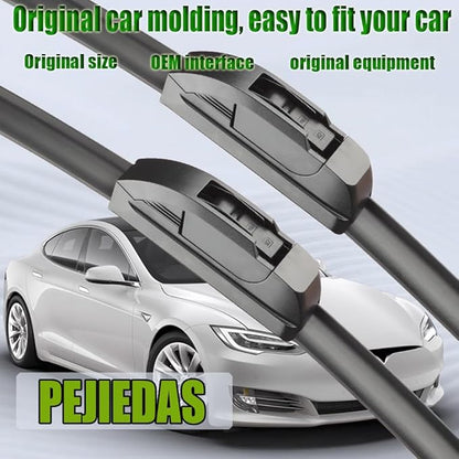 OEM Quality Front Wiper Blades, Replacement for 2009-2018 Toyota Corolla,2013-2021 Toyota RAV4,2007-2018 Honda CR-V, OE Original Style (26 Inch + 16 Inch Front Wiper Blades)