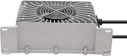 20AMP Battery Charger Replacement for 36 Volt Club Car/Yamaha Golf Cart Waterproof IP68 with Crowsfoot Plug