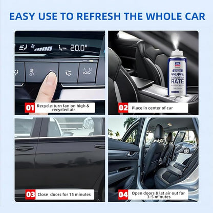 Glodway Whole Car Air Refresher Spray,Odor Eliminator Eliminates Strong Vehicle Odors,Cologne Scent-6 Ounce Spray Bottle (Plack of 3)