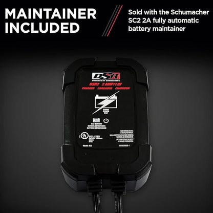 Schumacher Electric DSR ProSeries Car Battery Jump Starter, Maintainer & Portable Power Station - 12V 2400 Peak Amps & 500 Cranking Amps - with DC & USB Charging Ports - DSR158