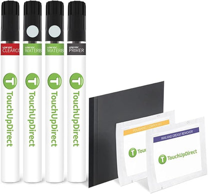 TouchUpDirect 089 Wind Chill Pearl Compatible with Toyota Exact Match Touch Up Paint Brush - Platinum Kit
