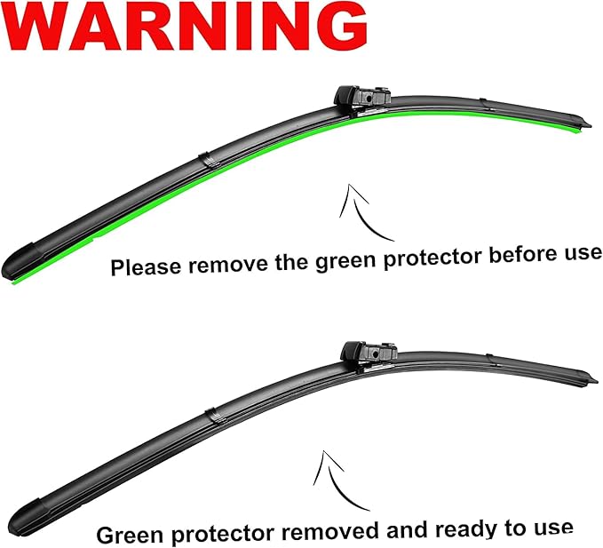 AUTOBOO 28"+28" Windshield Wipers with 15 Inch Rear Wiper Blade Replacement for Ford edge 2015 2016 2017 2018 2019 2020 2021 2022 2023-Original Factory Quality (Pack of 3)