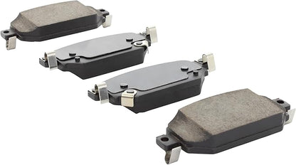 Premium Ceramic Rear Brake Pads (1001-2042C) Compatible with Mazda 3 2017-2018, Mazda CX-3 2019-2021
