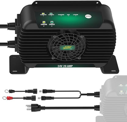 Battery Tender PowerPlus 24V, 20 AMP Battery Charger and Maintainer - IP68 Weather Resistant