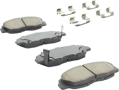 Premium Ceramic Front Brake Pads (1001-0764AC) Compatible with Honda Accord 1998-2002