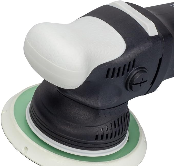Maxshine Pro DA Polisher M21 Pro | 21mm Throw, 6" Backing Plate, 1000W, Black | Variable Speed, Ergonomic Grip, Low Vibration | Auto Detailing Buffer for Paint Correction