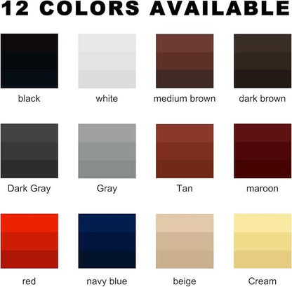 Gray Leather Recoloring Balm, 12oz Leather Color Restorer for Couches, Leather Repair Kit for Furniture, Leather Dye for Leather Fade, Leather Repair Restore car seat