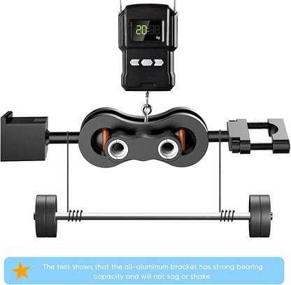Radar Detector Mount,Aluminum Rearview Mirror Rod Radar Bracket,for Escort Max360c,Max 3, X IXc,Redline EX Beltronics Cobra DualPro GT 360 Radar Detector,with EZ Magnet Connection Base