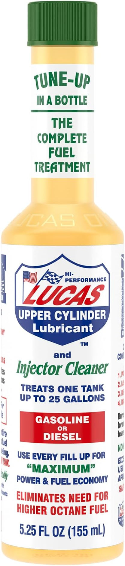 Lucas Oil LUC10020 Fuel Treatment - 5.25 Oz, multi-colored