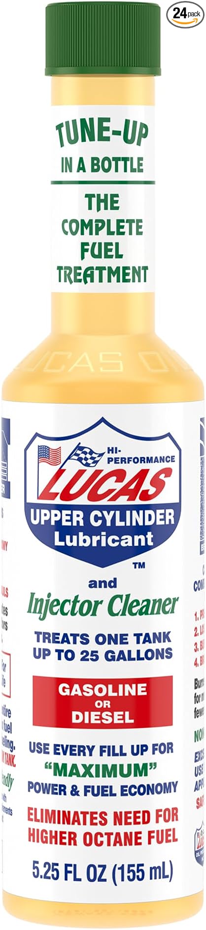 Lucas Oil 10020-PK24 Fuel Treatment - 5.25 Ounce (Pack of 24)
