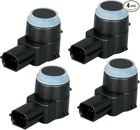 1EW63TZZAA 4Pcs Reverse Backup Parking Assist Sensor Compatible with Dodge Journey Charger Grand Caravan, Ram 1500 2500 3500, Jeep Grand Cherokee, Chrysler 300 Replace OE 1EW63AXRAA