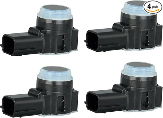 23428268 4Pcs Reverse Backup Parking Assist Sensor Compatible with Chevy Silverado 1500 2500 3500 HD Tahoe Malibu, Cadillac Escalade XT5 CT6, GMC Sierra Yukon XL, Buick Replace OE 52050134