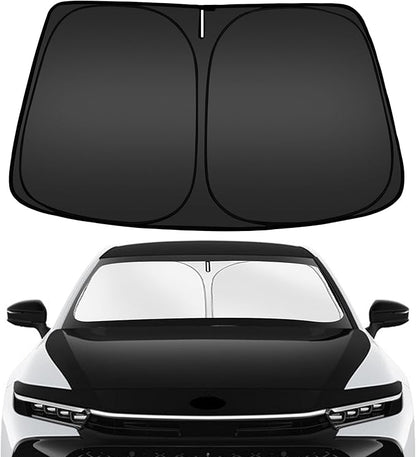 ARISMOTOR Windshield Sun Shade for Toyota Crown 2023-2025, Custom Fit Foldable Front Window Sunshade Sun Visor Protector, Block UV Rays Keep Your Car Cooler