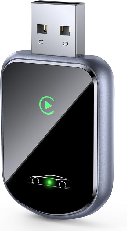 Wireless CarPlay Adapter for Car's with Built-in Wired CarPlay, CarPlay Wireless Dongl Plug and Play Seamless Fast Response Stable Connection