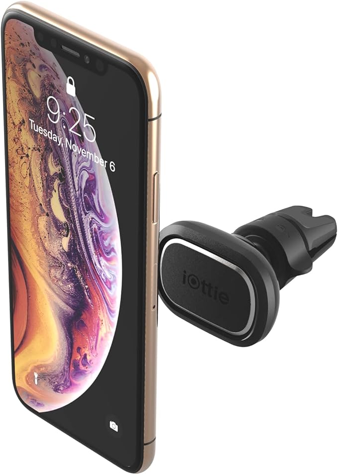 iOttie iTap 2 Magnetic Air Vent Car Mount Holder, Cradle for Samsung Galaxy S22, Google Pixel 7, Motorola Moto G, OnePlus 10, Sony Xperia & Other Android Smartphones & Other Smartphones