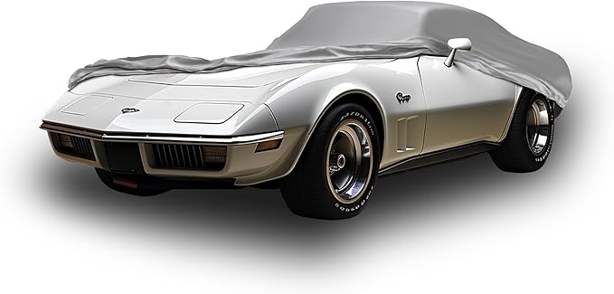 Car Covers Weatherproof Max Car Cover & Warranty Compatible with Chevrolet 1962-1967 Corvette Sting Ray- Outdoor Cover Theft Cable Lock Car Accessories Better Than Waterproof
