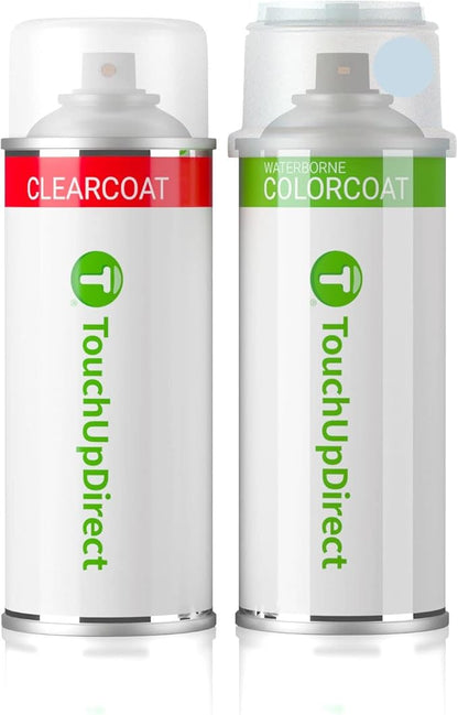 TouchUpDirect 781 Sea Glass Pearl Compatible with Toyota Exact Match Touch Up Paint Aerosol - Essential Kit
